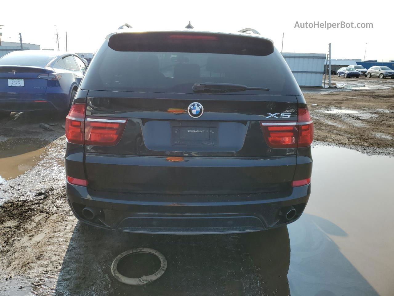 2011 Bmw X5 Xdrive35i Black vin: 5UXZV4C59BL408889