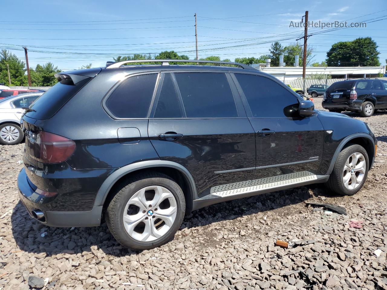 2011 Bmw X5 Xdrive35i Black vin: 5UXZV4C59BL415793