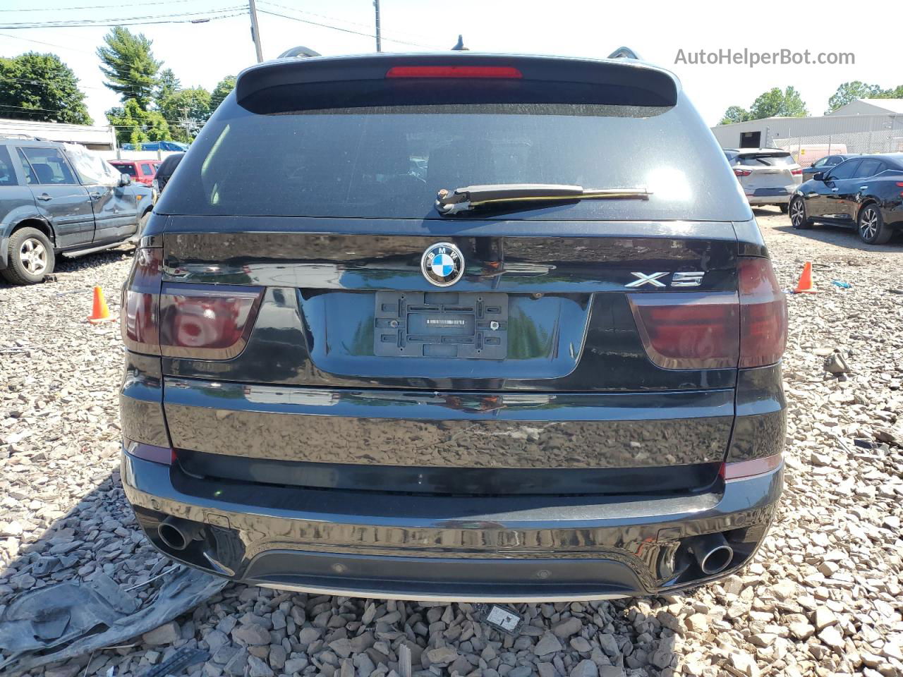 2011 Bmw X5 Xdrive35i Black vin: 5UXZV4C59BL415793