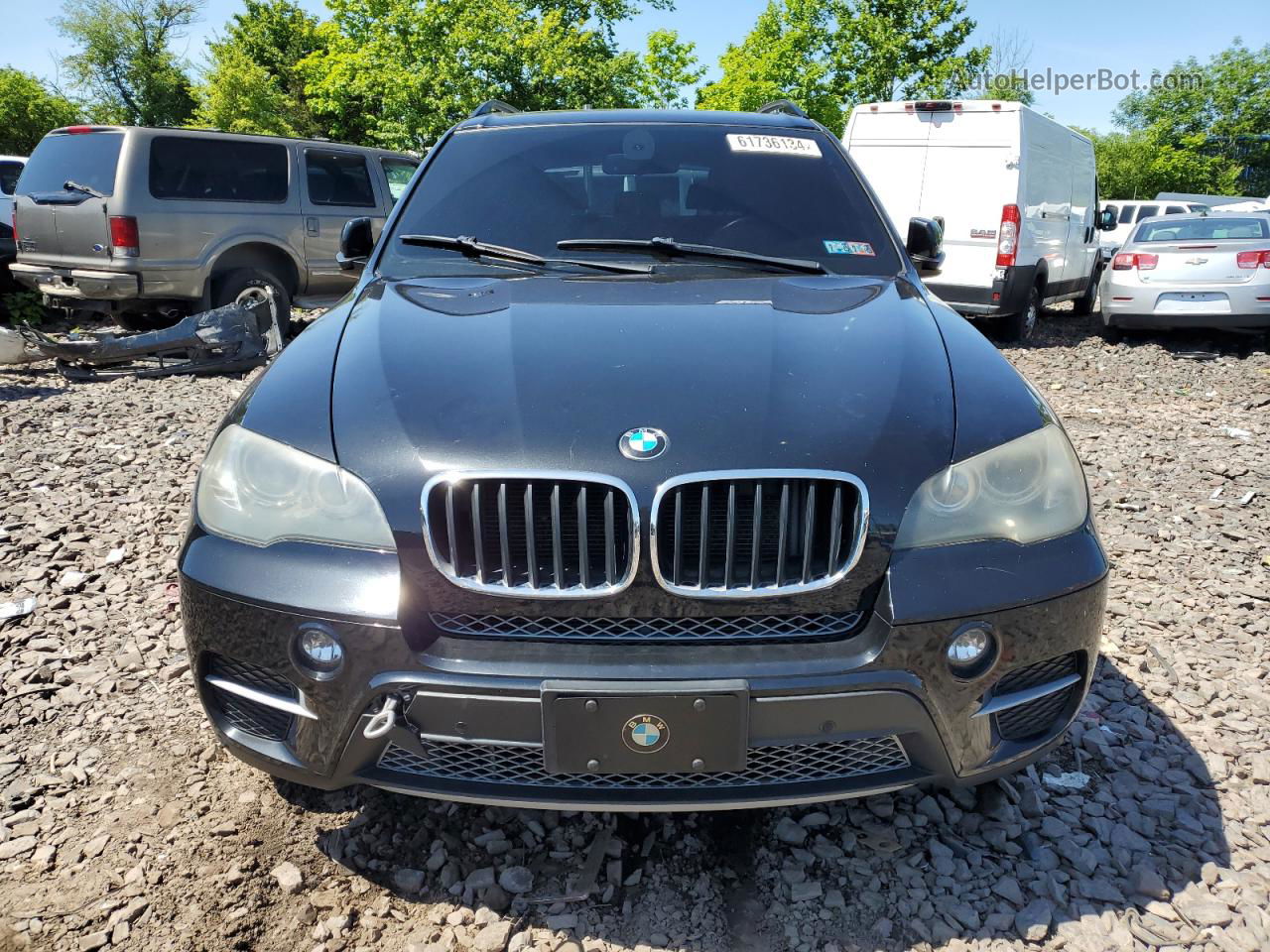 2011 Bmw X5 Xdrive35i Black vin: 5UXZV4C59BL415793