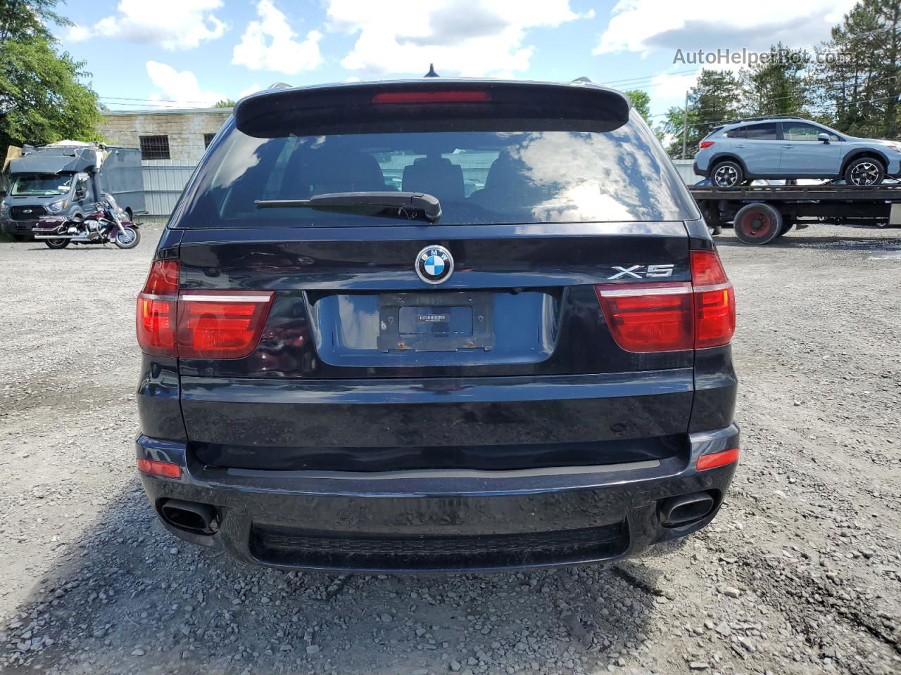 2012 Bmw X5 Xdrive35i Black vin: 5UXZV4C59CL747296