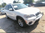 2012 Bmw X5 35i White vin: 5UXZV4C59CL747508