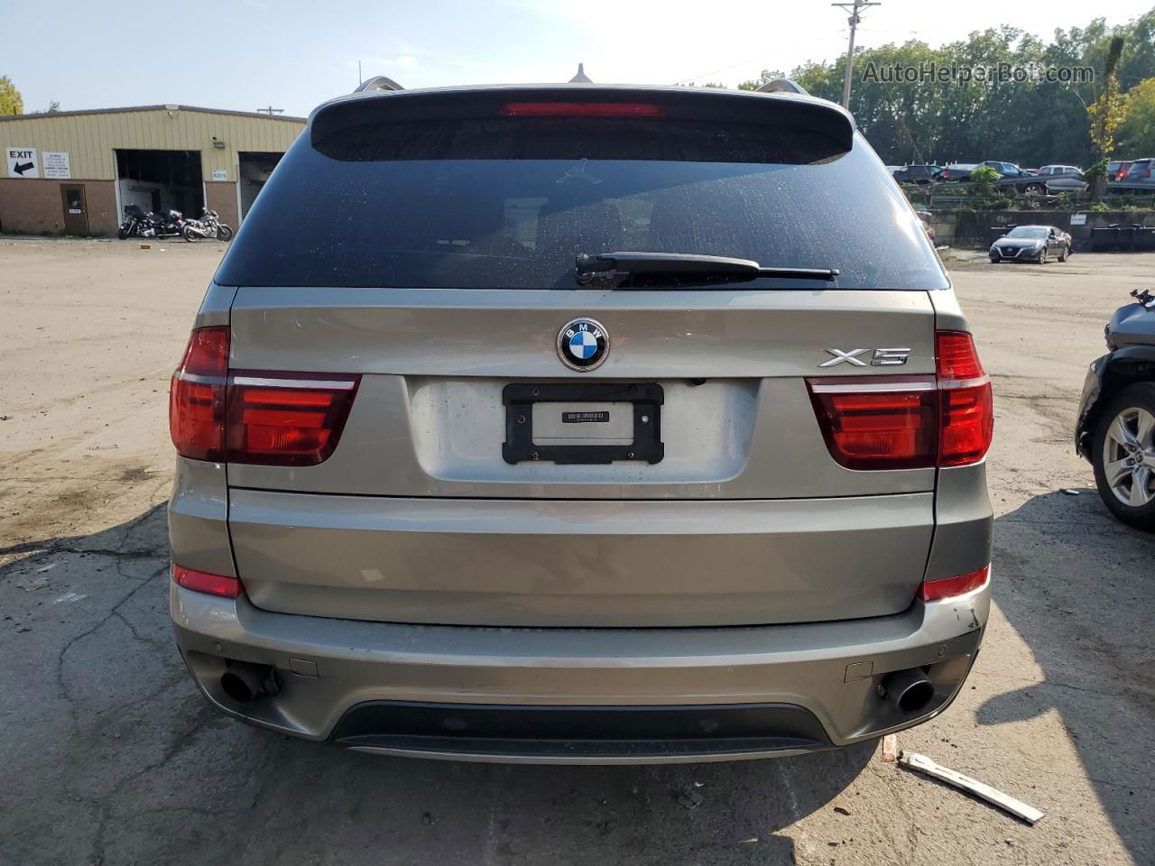 2012 Bmw X5 Xdrive35i Золотой vin: 5UXZV4C59CL750182