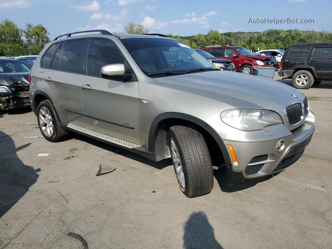 2012 Bmw X5 Xdrive35i Gold vin: 5UXZV4C59CL750182