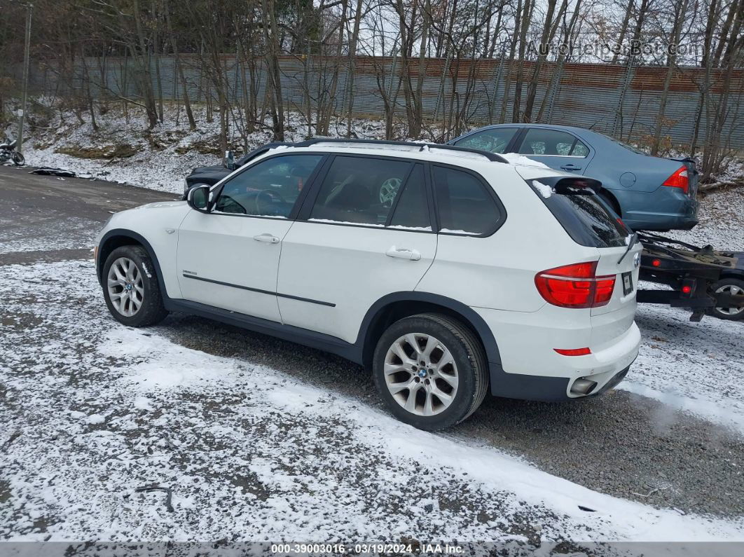 2012 Bmw X5 Xdrive35i/xdrive35i Premium/xdrive35i Sport Activity White vin: 5UXZV4C59CL758461