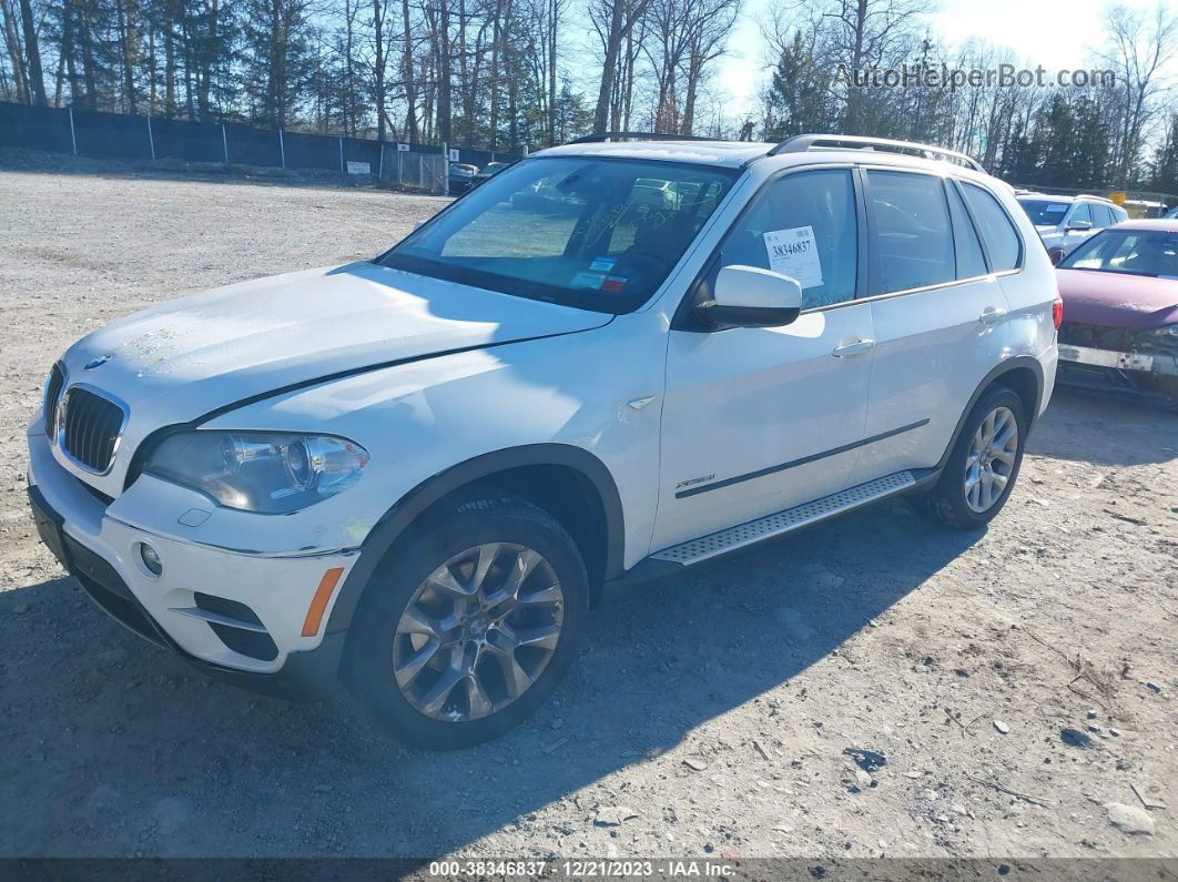 2012 Bmw X5 Xdrive35i/xdrive35i Premium/xdrive35i Sport Activity White vin: 5UXZV4C59CL762073