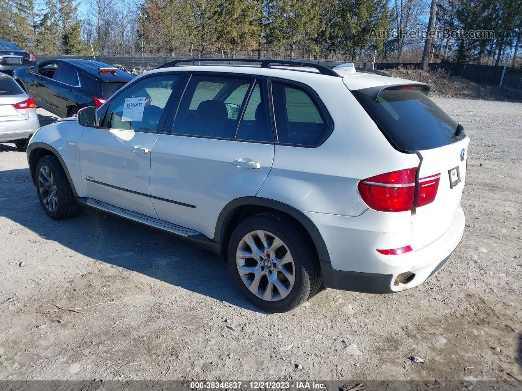 2012 Bmw X5 Xdrive35i/xdrive35i Premium/xdrive35i Sport Activity White vin: 5UXZV4C59CL762073