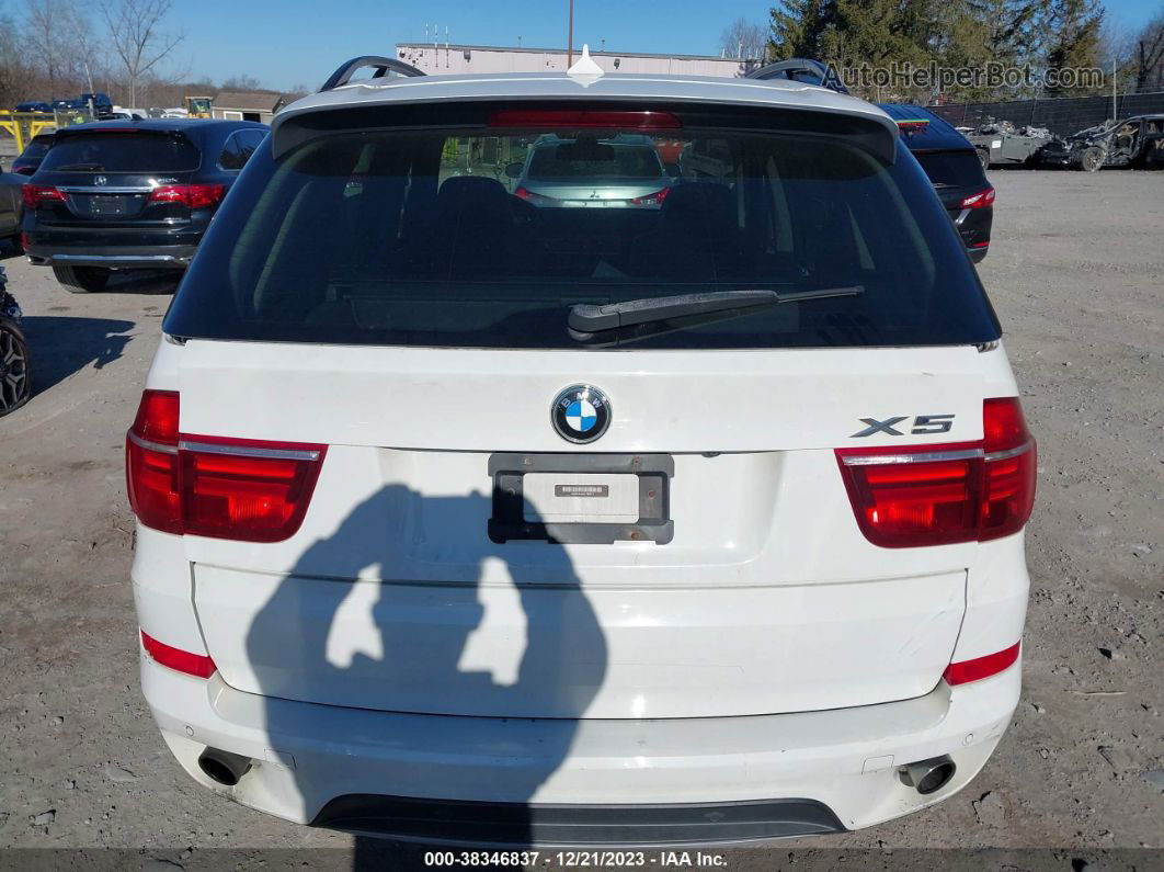 2012 Bmw X5 Xdrive35i/xdrive35i Premium/xdrive35i Sport Activity White vin: 5UXZV4C59CL762073