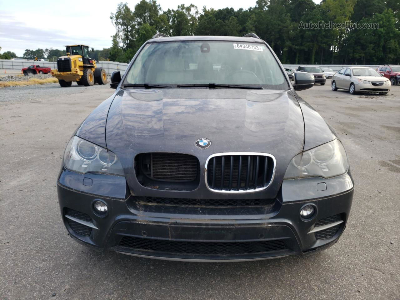 2012 Bmw X5 Xdrive35i Серый vin: 5UXZV4C59CL766320