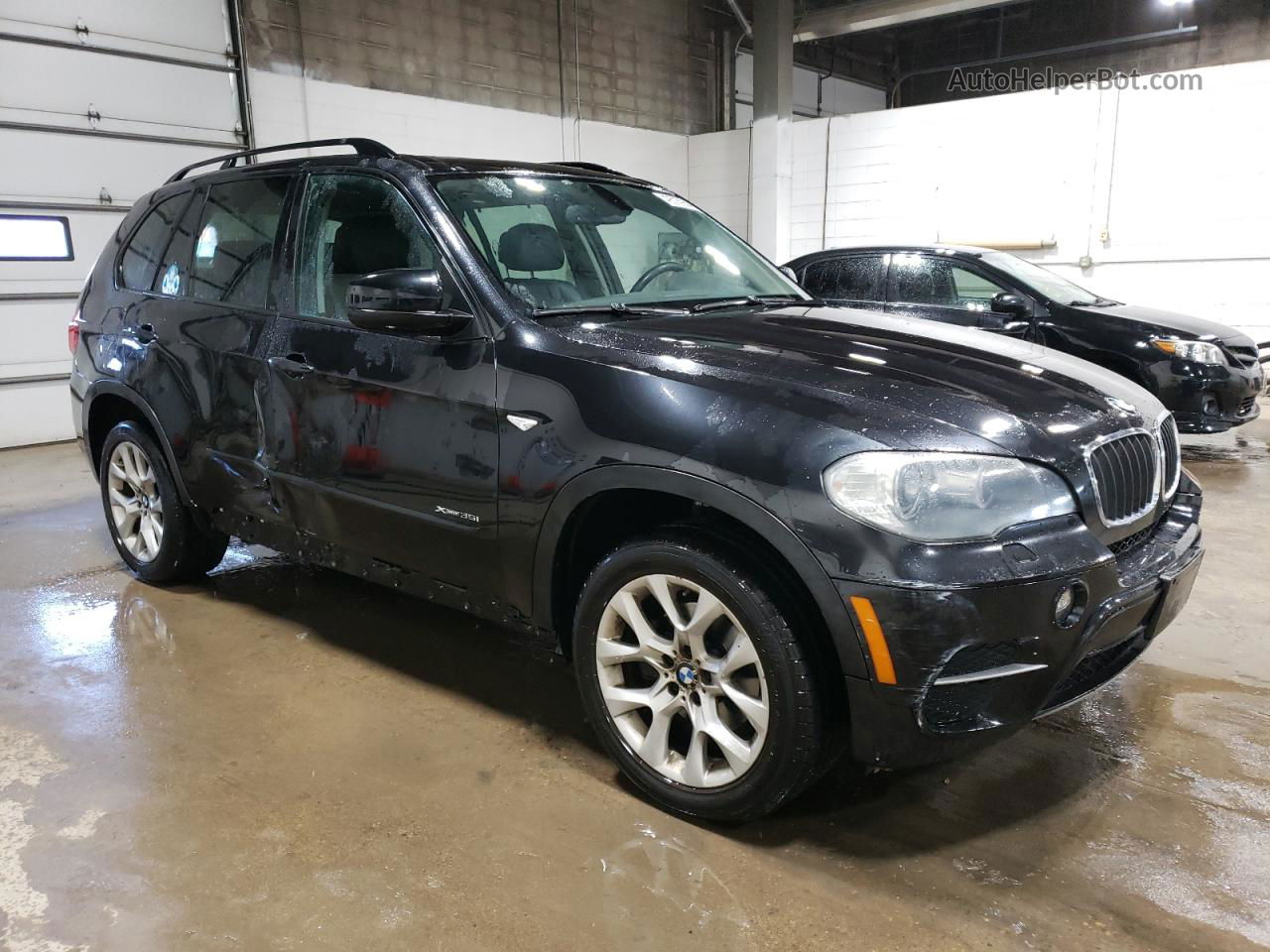 2011 Bmw X5 Xdrive35i Black vin: 5UXZV4C5XBL400154