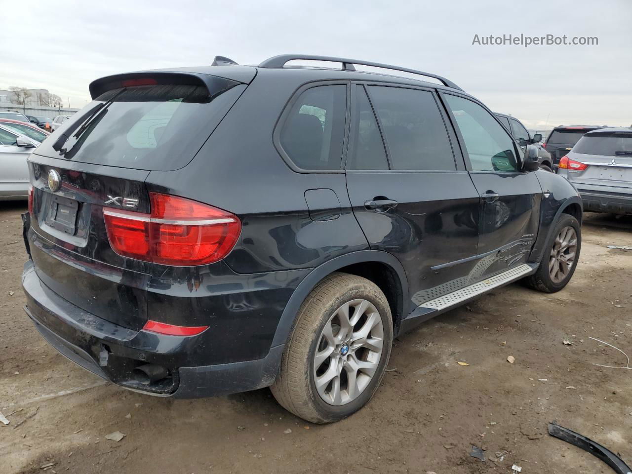 2011 Bmw X5 Xdrive35i Black vin: 5UXZV4C5XBL402938