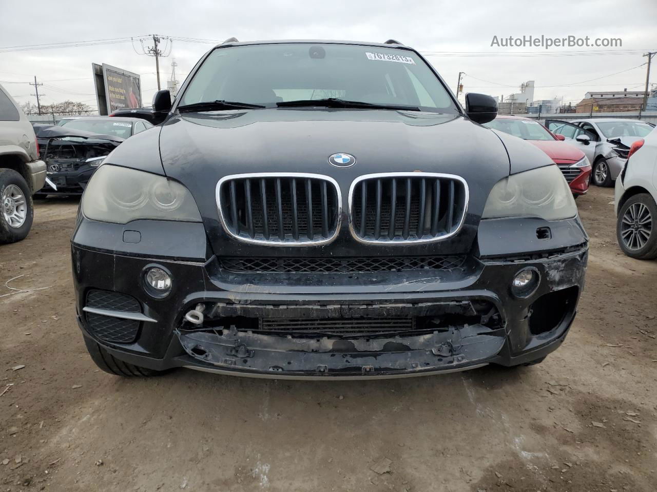 2011 Bmw X5 Xdrive35i Black vin: 5UXZV4C5XBL402938