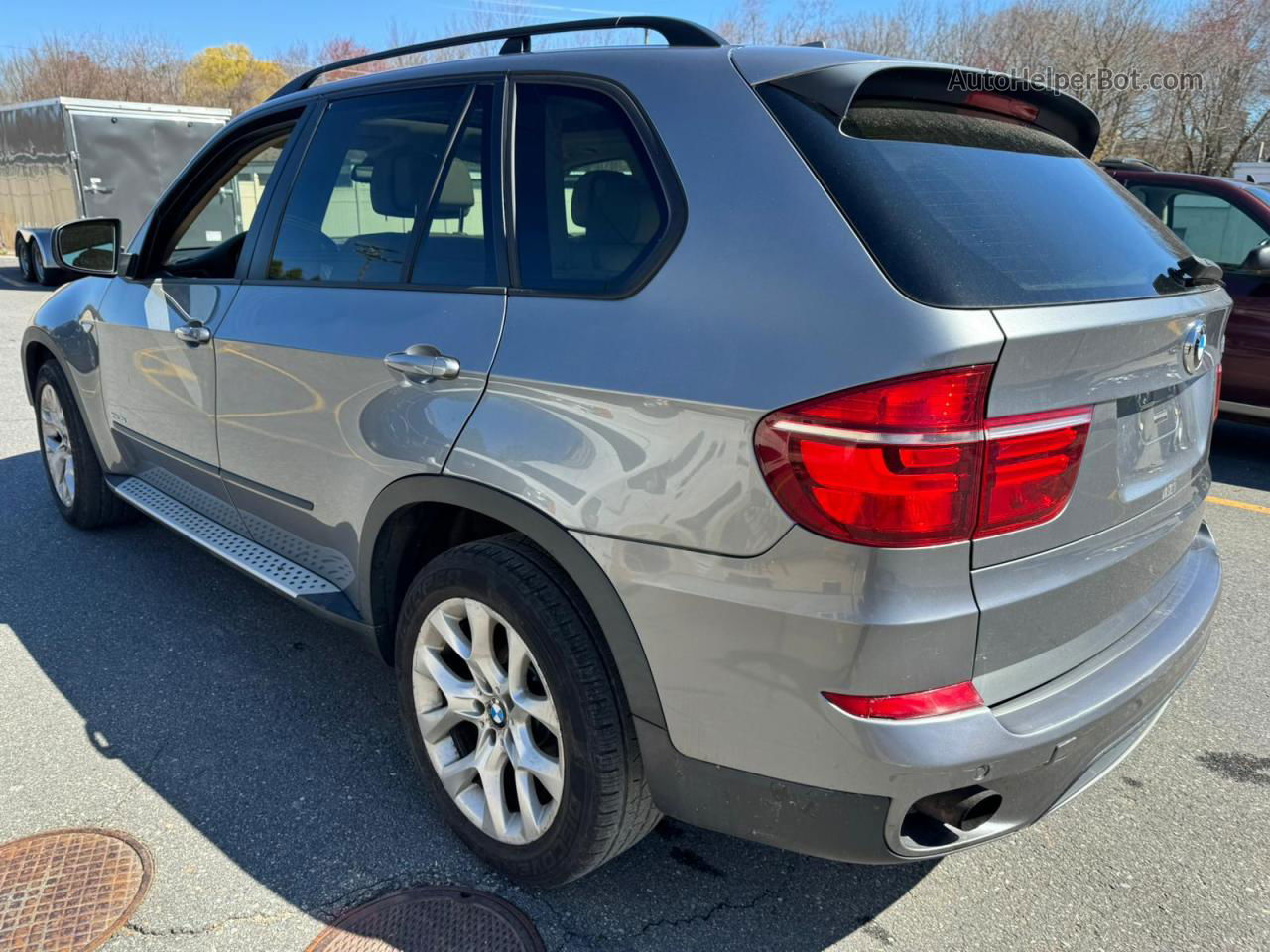 2011 Bmw X5 Xdrive35i Gray vin: 5UXZV4C5XBL404303