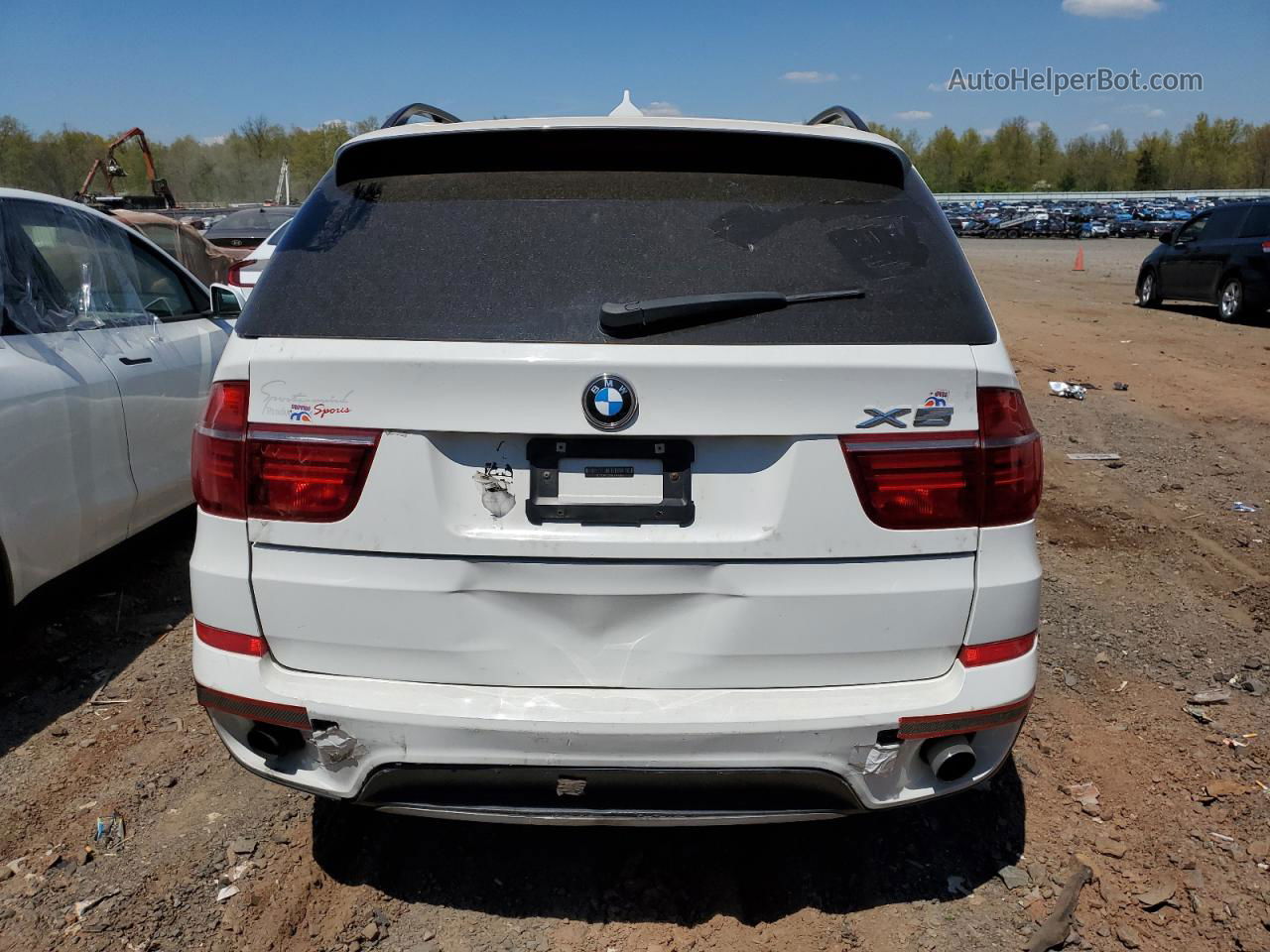 2011 Bmw X5 Xdrive35i White vin: 5UXZV4C5XBL414636