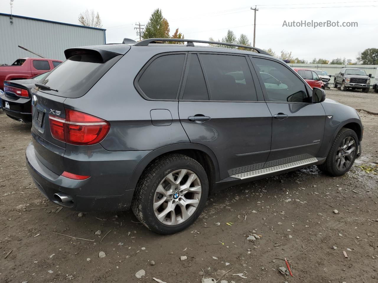 2011 Bmw X5 Xdrive35i Серый vin: 5UXZV4C5XBL414698