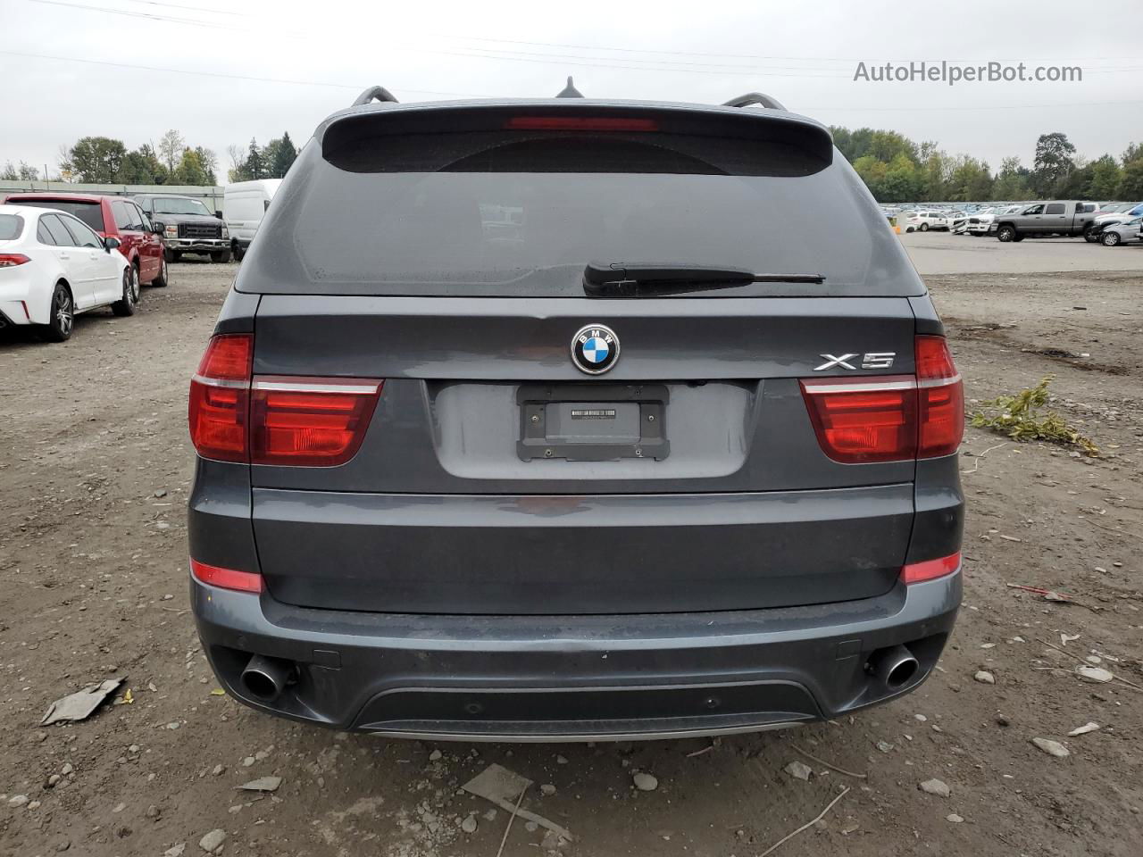 2011 Bmw X5 Xdrive35i Gray vin: 5UXZV4C5XBL414698