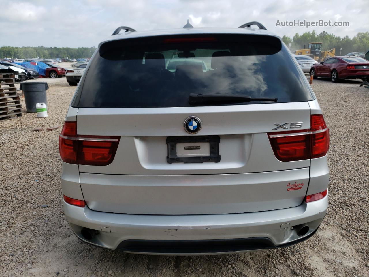 2011 Bmw X5 Xdrive35i Silver vin: 5UXZV4C5XBL414913