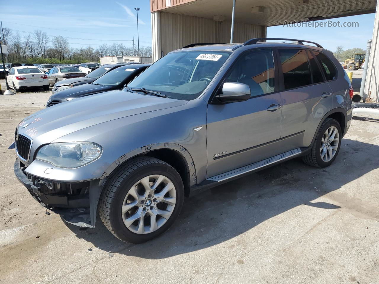 2011 Bmw X5 Xdrive35i Silver vin: 5UXZV4C5XBL741974