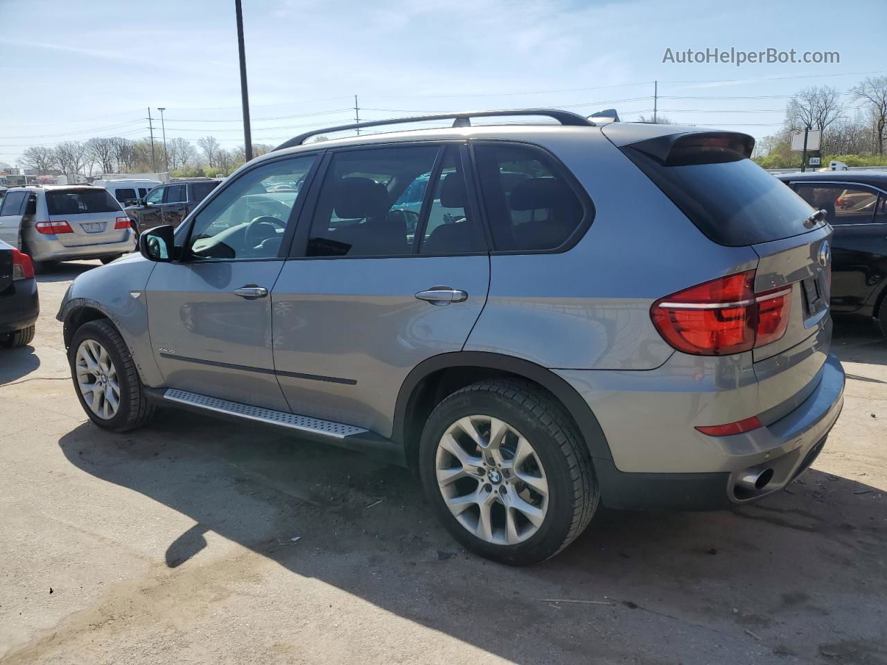 2011 Bmw X5 Xdrive35i Silver vin: 5UXZV4C5XBL741974