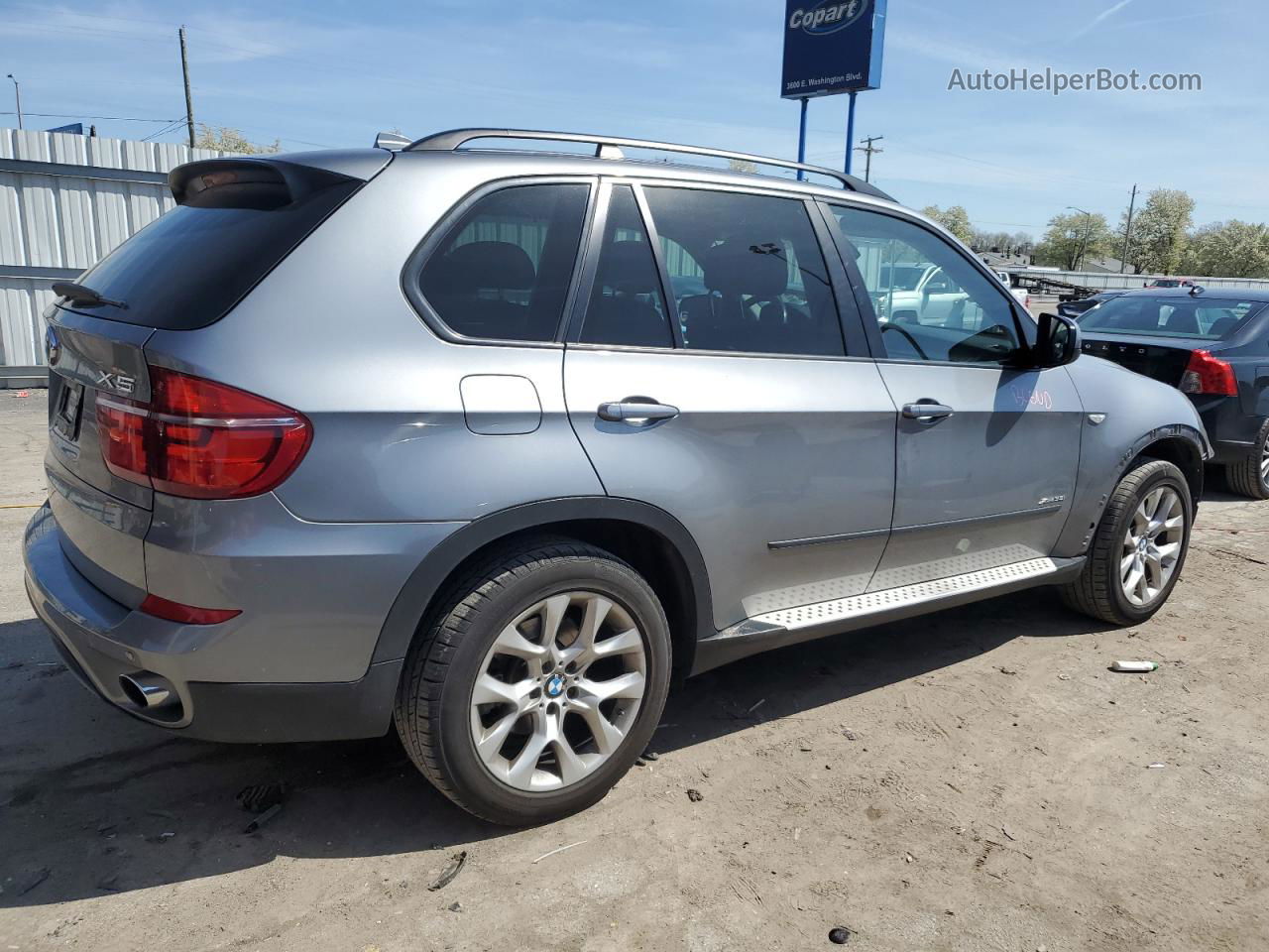 2011 Bmw X5 Xdrive35i Silver vin: 5UXZV4C5XBL741974