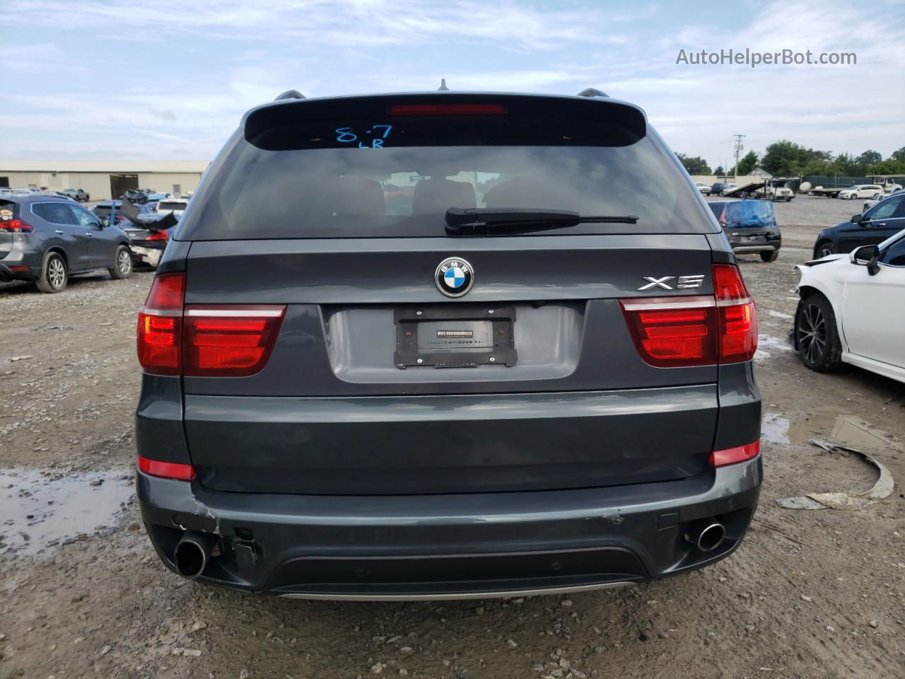 2011 Bmw X5 Xdrive35i Gray vin: 5UXZV4C5XBL742218