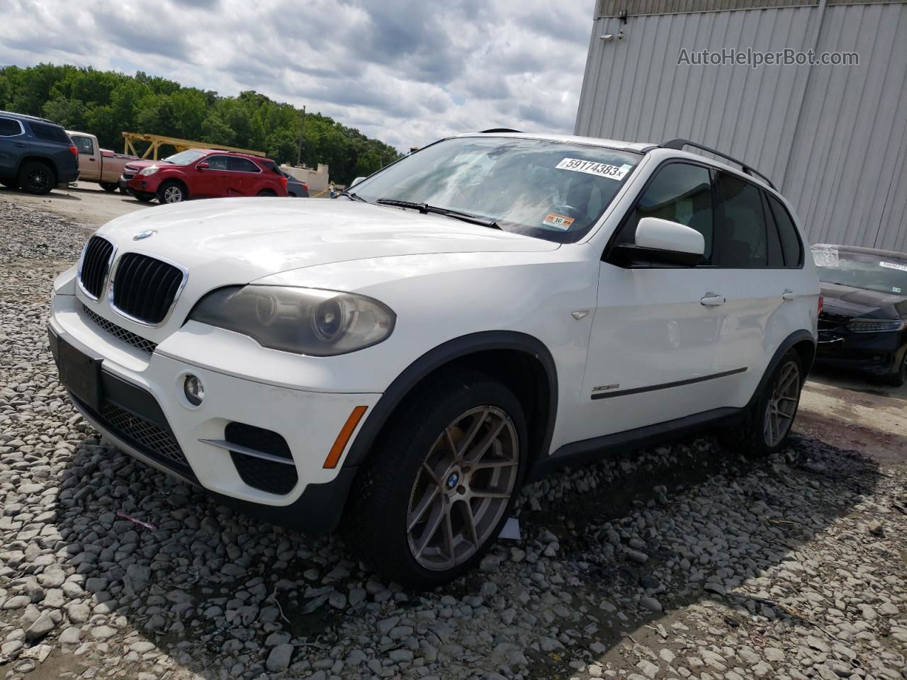 2011 Bmw X5 Xdrive35i White vin: 5UXZV4C5XBL742669