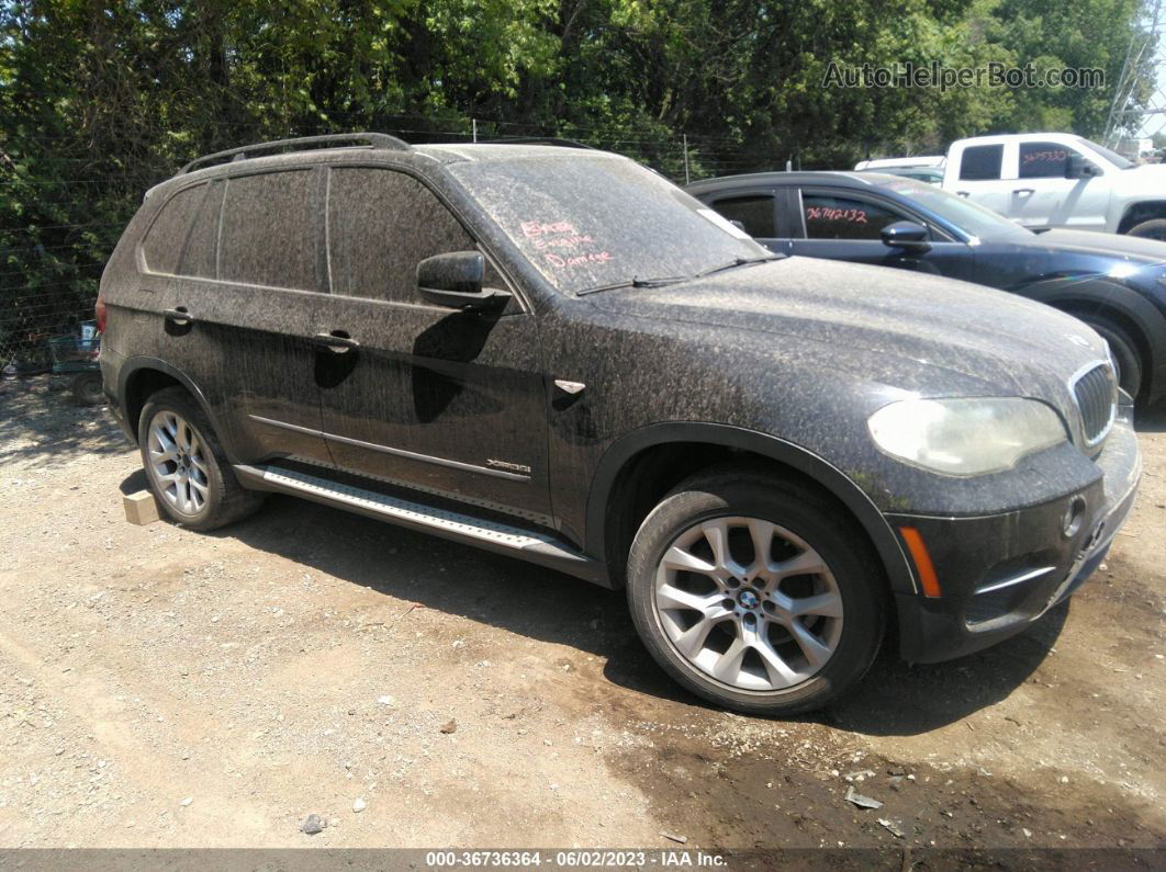 2012 Bmw X5 35i Black vin: 5UXZV4C5XCL744682