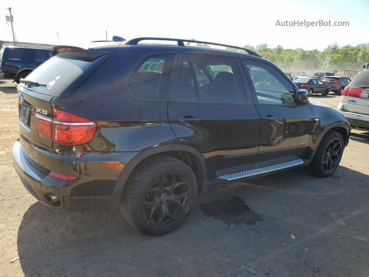 2012 Bmw X5 Xdrive35i Black vin: 5UXZV4C5XCL744925