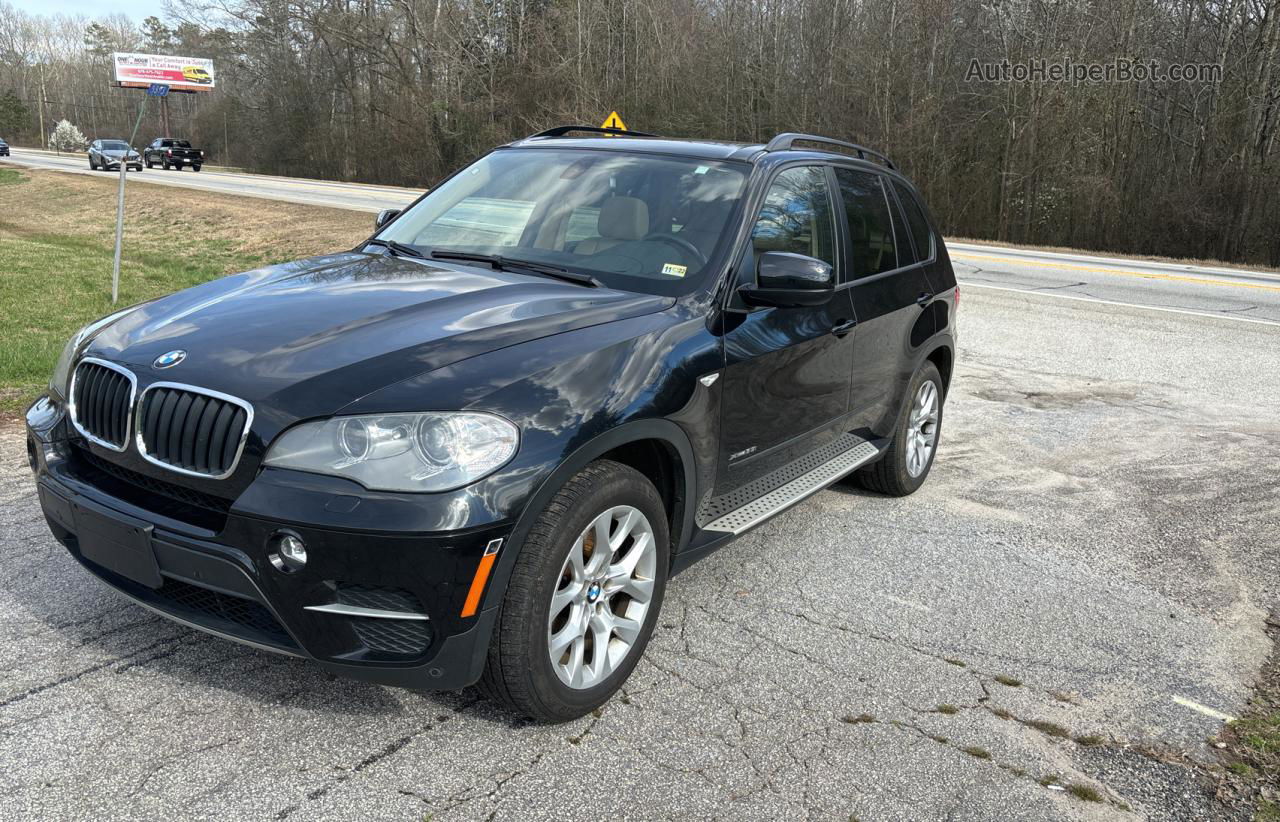 2012 Bmw X5 Xdrive35i Black vin: 5UXZV4C5XCL749171