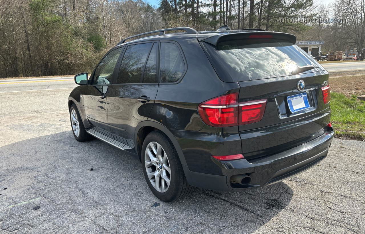 2012 Bmw X5 Xdrive35i Black vin: 5UXZV4C5XCL749171