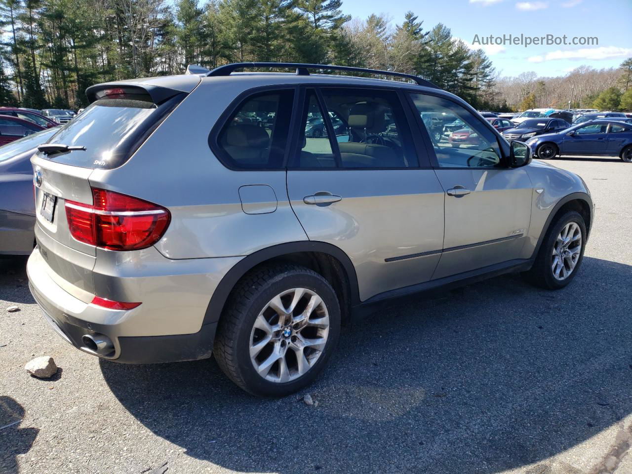 2012 Bmw X5 Xdrive35i Серый vin: 5UXZV4C5XCL749798