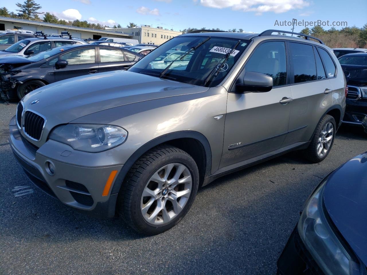 2012 Bmw X5 Xdrive35i Серый vin: 5UXZV4C5XCL749798