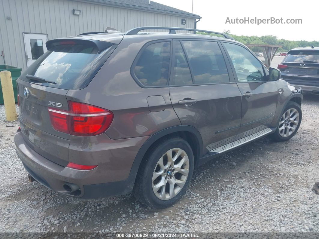 2012 Bmw X5 Xdrive35i/xdrive35i Premium/xdrive35i Sport Activity Brown vin: 5UXZV4C5XCL754306