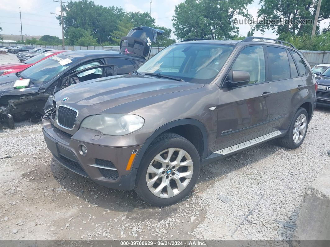 2012 Bmw X5 Xdrive35i/xdrive35i Premium/xdrive35i Sport Activity Brown vin: 5UXZV4C5XCL754306