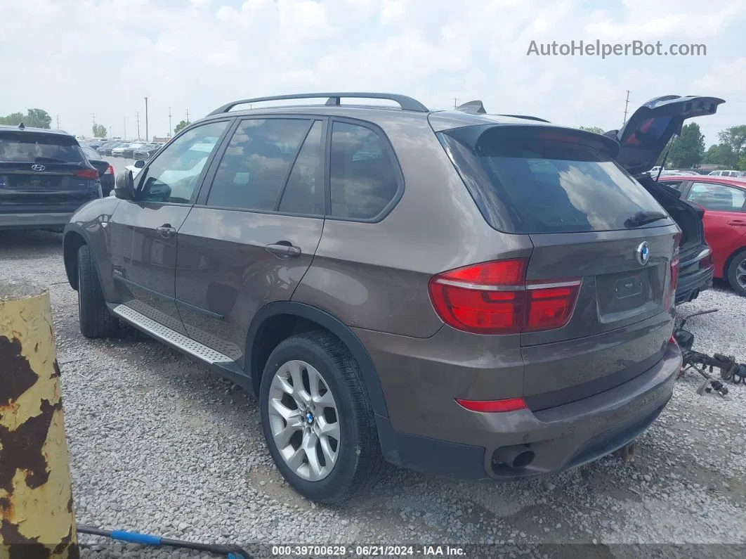 2012 Bmw X5 Xdrive35i/xdrive35i Premium/xdrive35i Sport Activity Brown vin: 5UXZV4C5XCL754306