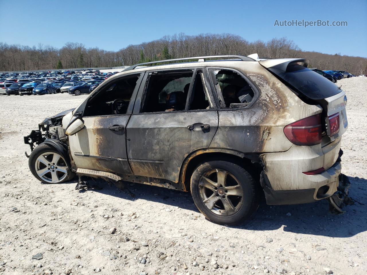 2012 Bmw X5 Xdrive35i White vin: 5UXZV4C5XCL758047