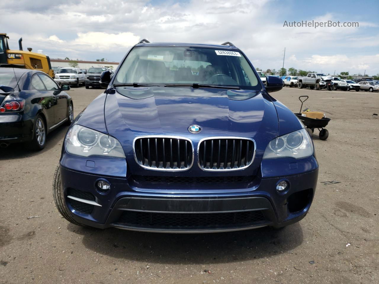 2012 Bmw X5 Xdrive35i Синий vin: 5UXZV4C5XCL760266