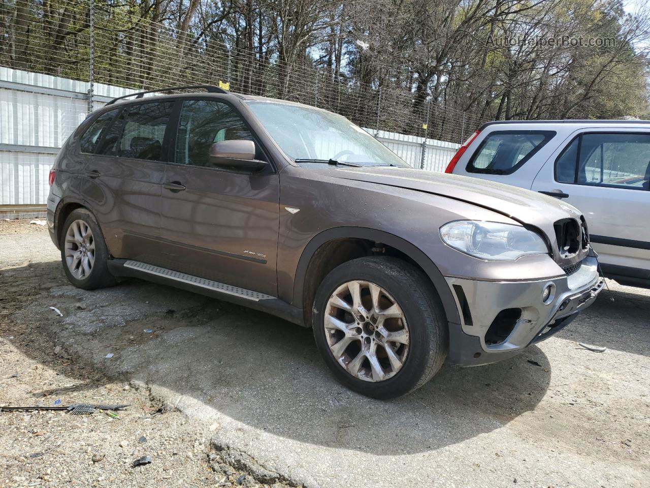 2012 Bmw X5 Xdrive35i Желто-коричневый vin: 5UXZV4C5XCL762356