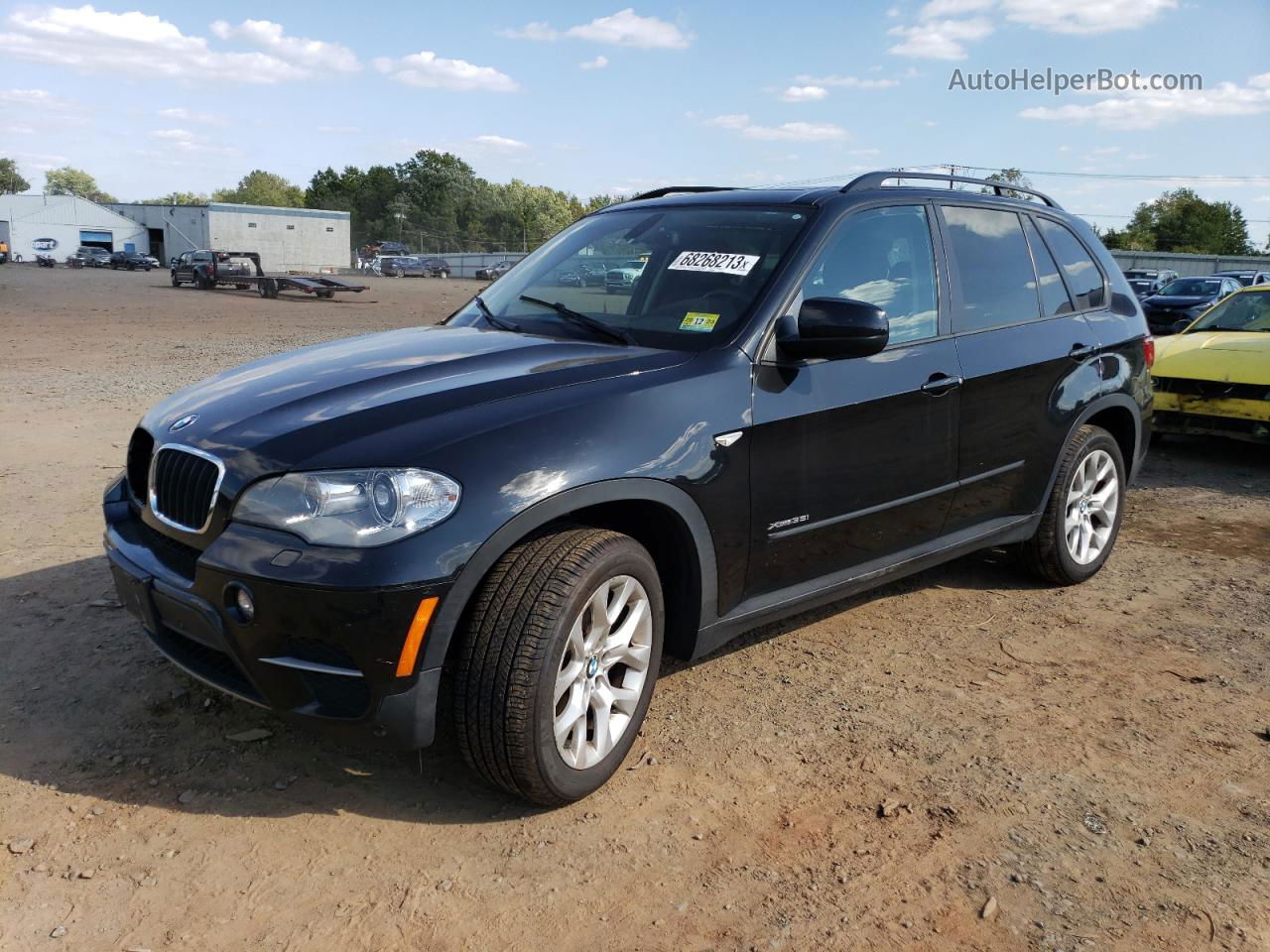 2012 Bmw X5 Xdrive35i Black vin: 5UXZV4C5XCL986467