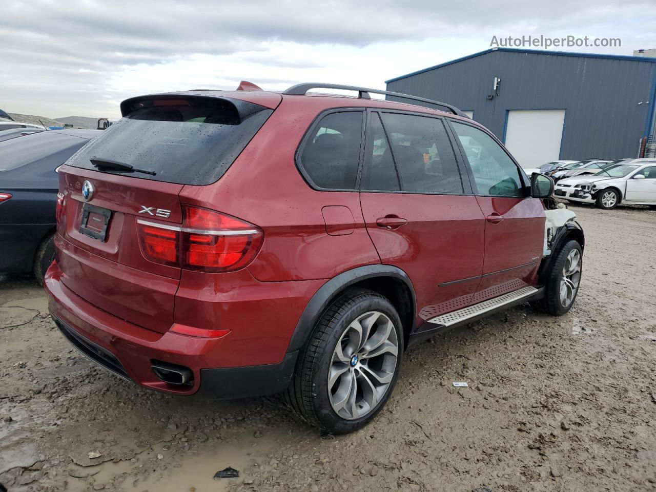 2011 Bmw X5 Xdrive50i Burgundy vin: 5UXZV8C50BL417102