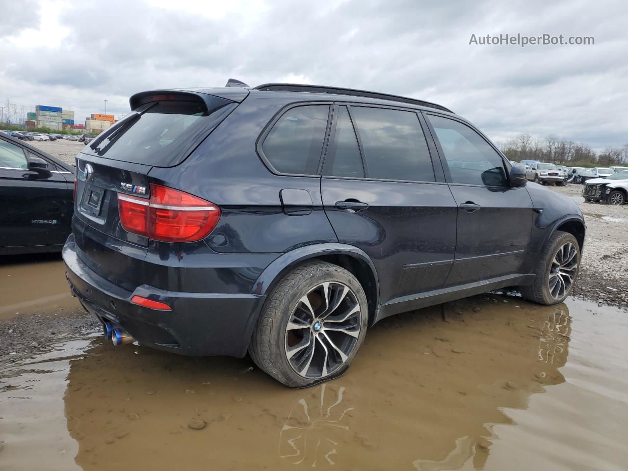 2012 Bmw X5 Xdrive50i Blue vin: 5UXZV8C50CL423872