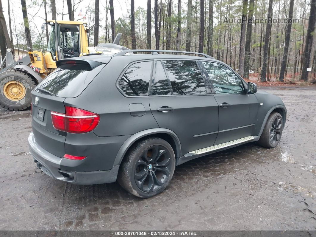 2012 Bmw X5 Xdrive50i Black vin: 5UXZV8C50CL424519