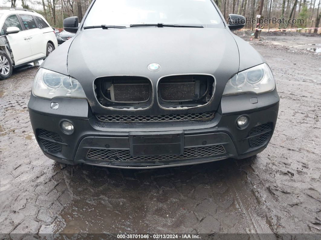 2012 Bmw X5 Xdrive50i Black vin: 5UXZV8C50CL424519