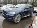 2011 Bmw X5 Xdrive50i Blue vin: 5UXZV8C51BL419294