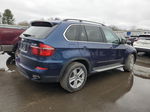 2011 Bmw X5 Xdrive50i Blue vin: 5UXZV8C51BL419294