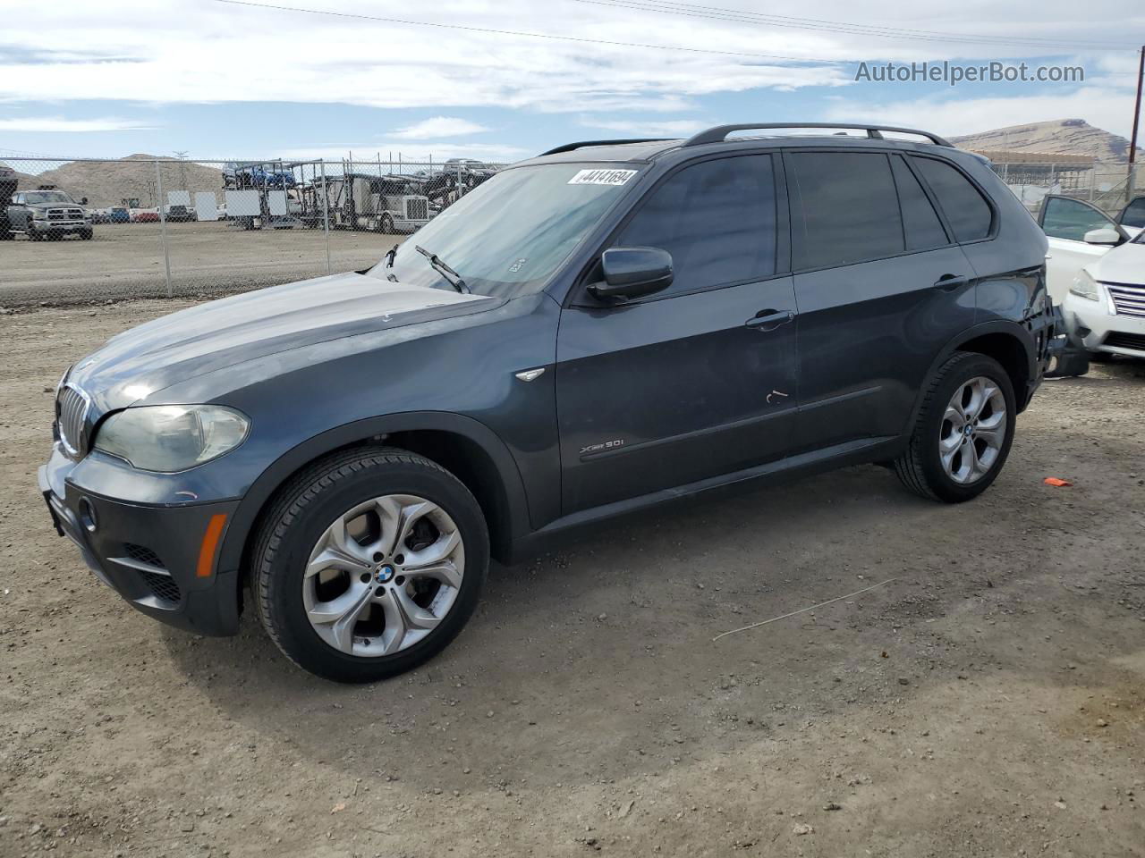 2011 Bmw X5 Xdrive50i Charcoal vin: 5UXZV8C51BL421448