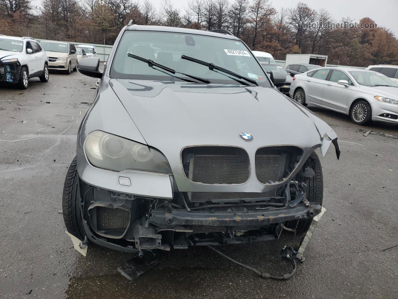 2011 Bmw X5 Xdrive50i Серый vin: 5UXZV8C51BL421580