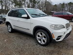 2012 Bmw X5 Xdrive50i White vin: 5UXZV8C51CL422827