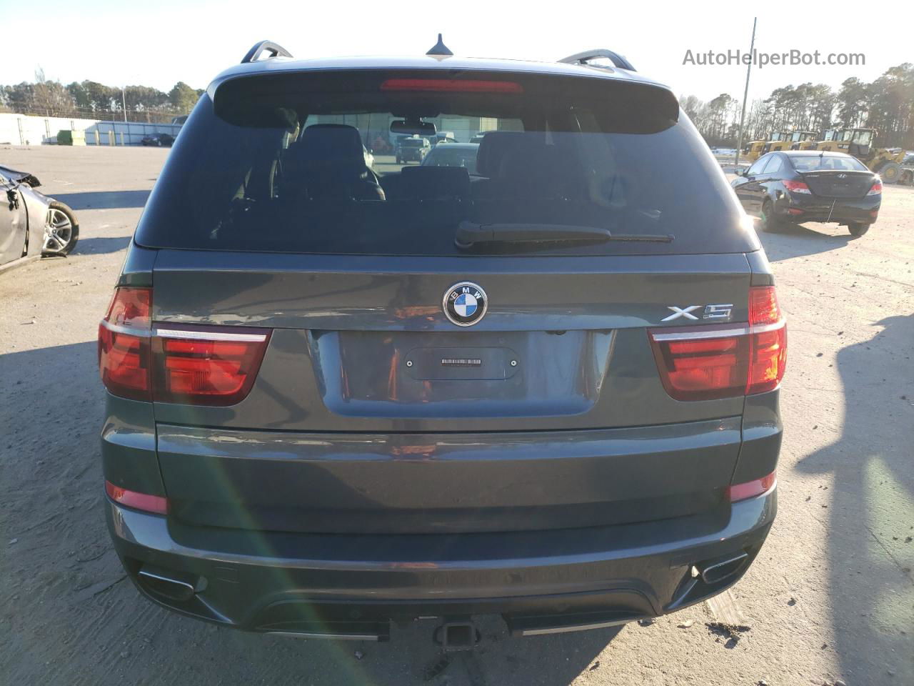 2011 Bmw X5 Xdrive50i Gray vin: 5UXZV8C52BL417568