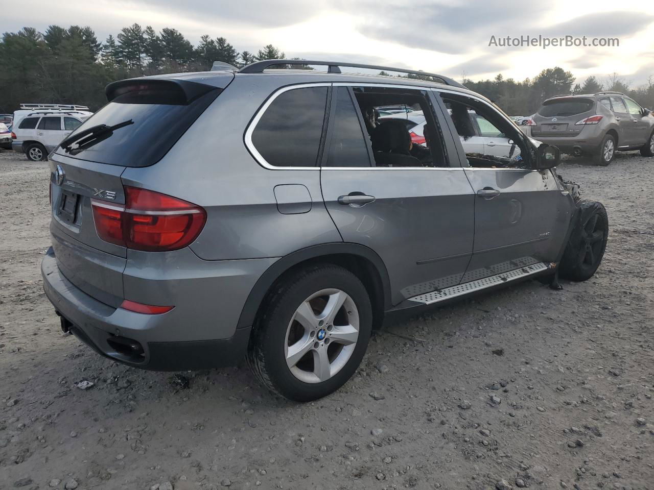 2011 Bmw X5 Xdrive50i Серый vin: 5UXZV8C52BL419501